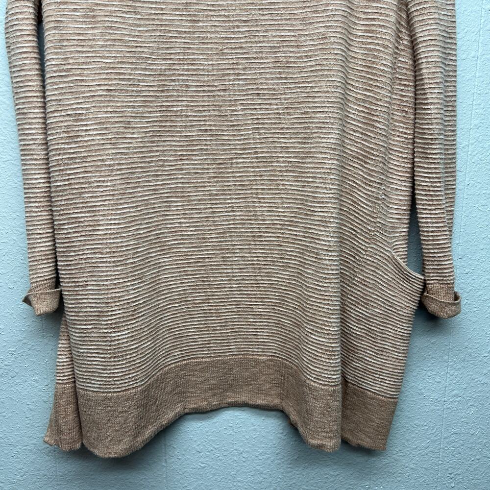 Madewell Open Front Cardigan Womens Small Cotton Stretch Long Length Casual - Picture 8 of 11